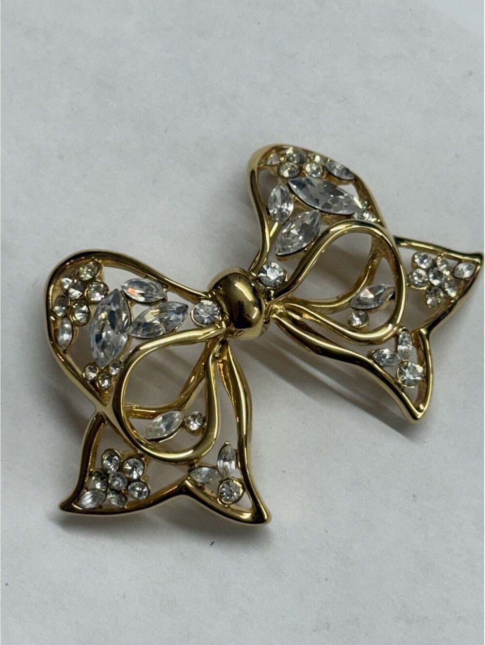 Nolan Miller Vintage Bow Pin Brooch